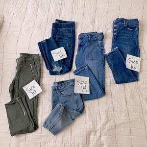 Jeans (lightly worn)